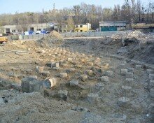 Динамика строительства жилого комплекса Парковая долина по состоянию на 04.04.2016 г.