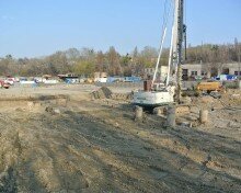 Динамика строительства жилого комплекса Парковая долина по состоянию на 04.04.2016 г.