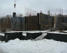 Динамика строительства жилого комплекса Парковая долина по состоянию на 23.01.2017