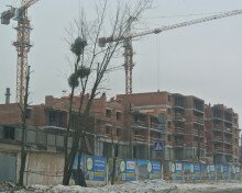 Динаміка будівництва ЖК Паркова Долина за 23.01.2017