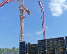 Динамика строительства жилого комплекса Парковая долина по состоянию на 05.08.2016