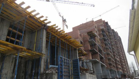 Динаміка будівництва житлового комплексу «Паркова Долина» станом на 13 березня 2018 року