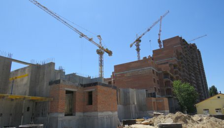 Динаміка будівництва житлового комплексу «Паркова Долина» станом на 31 травня 2018 року