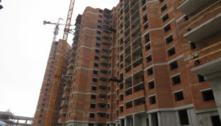 Динаміка будівництва житлового комплексу «Паркова Долина» станом на 21 лютого 2018 року