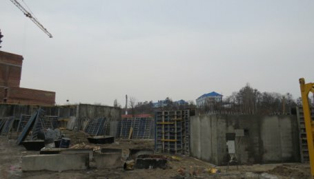Динаміка будівництва житлового комплексу «Паркова Долина» станом на 6 лютого 2018 року