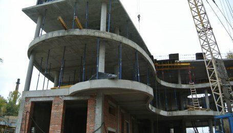 Динаміка будівництва житлового комплексу «Паркова долина» станом на 1 листопада 2017 року