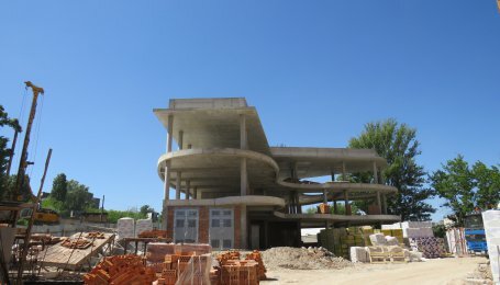 Динаміка будівництва житлового комплексу «Паркова Долина» станом на 14 травня 2018 року 